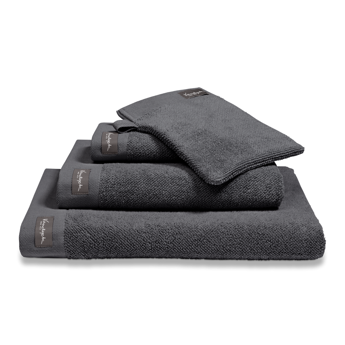 HOME UNI badlaken | off black