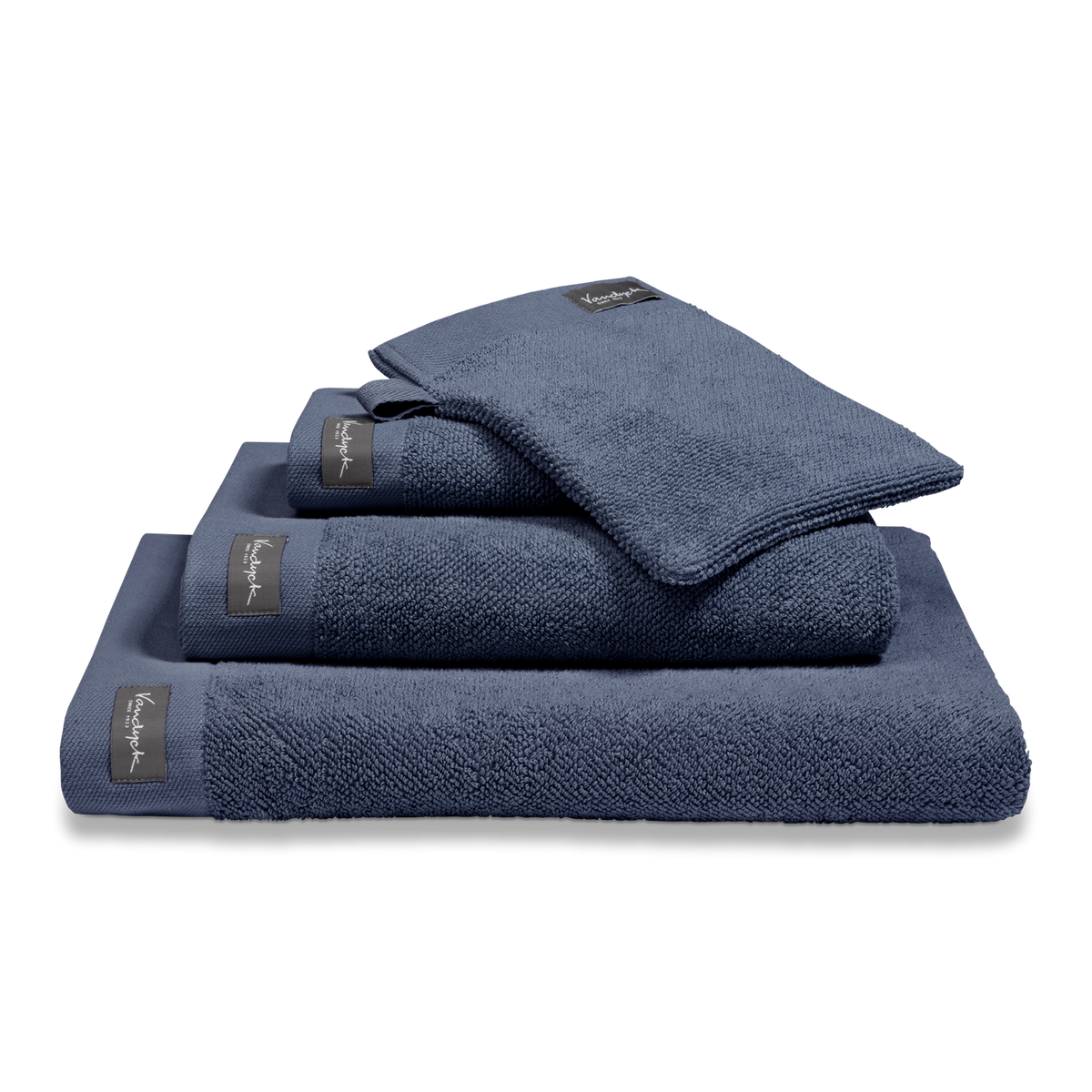 HOME UNI badlaken | blue ink