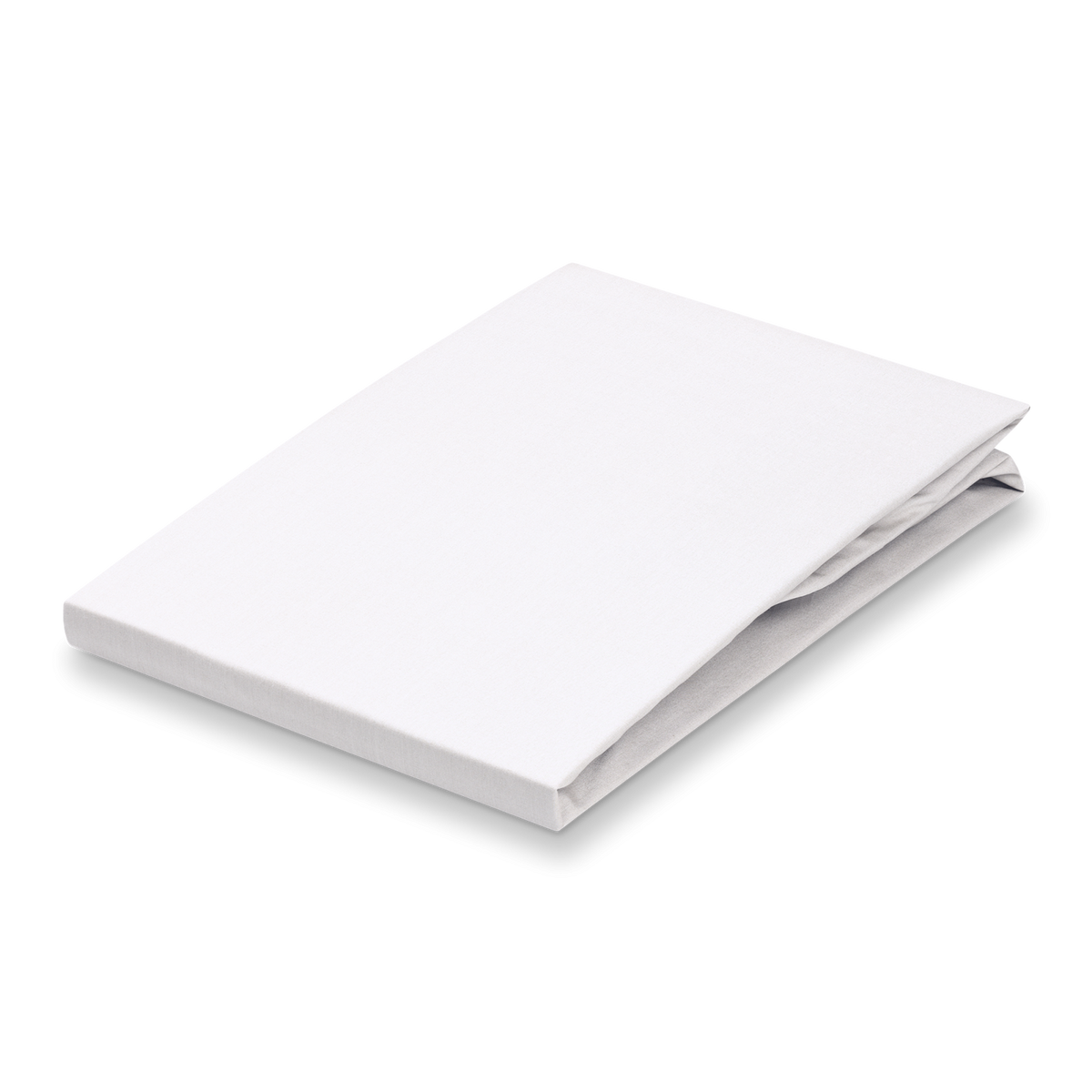 PERCALE hoeslaken | white