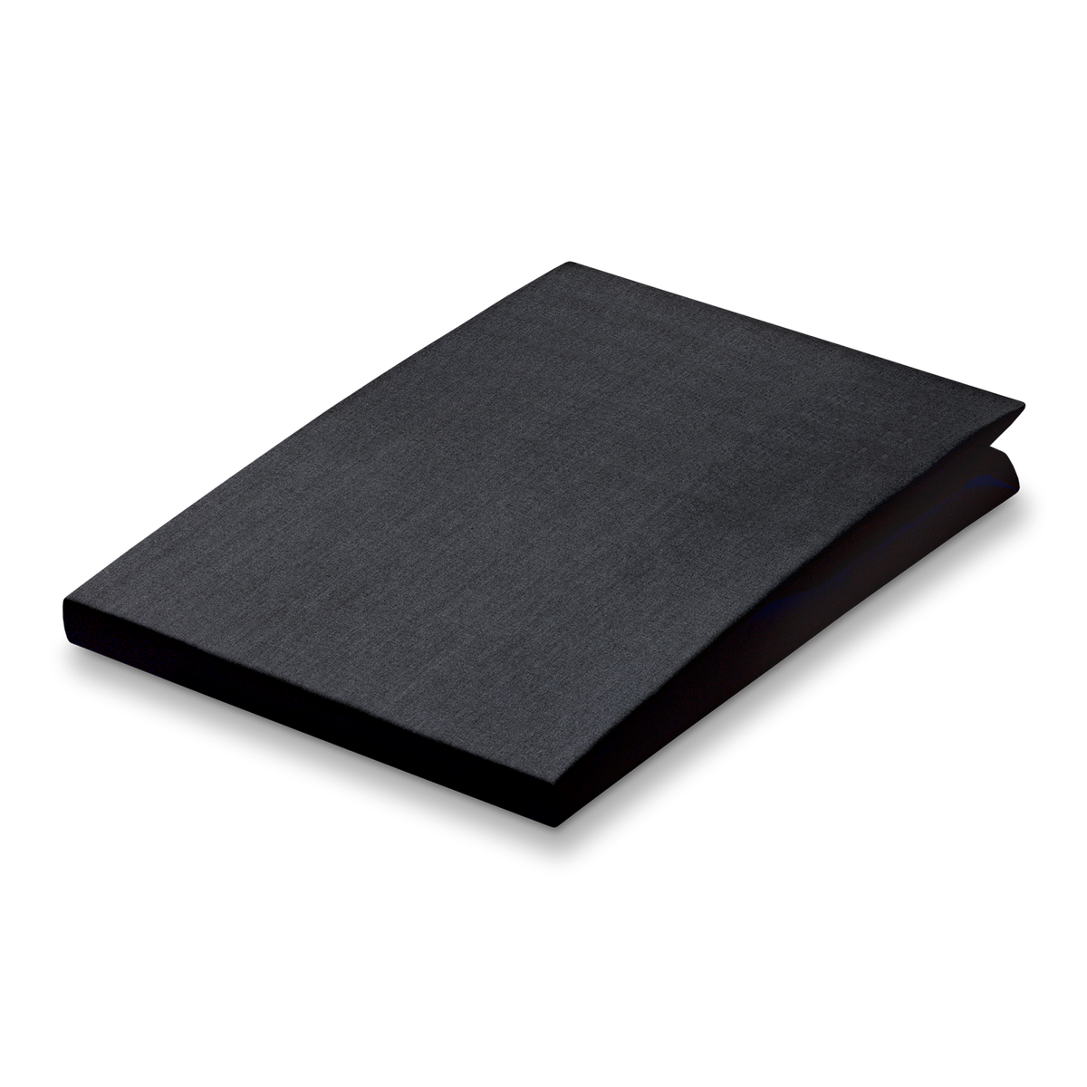 PERCALE hoeslaken | black