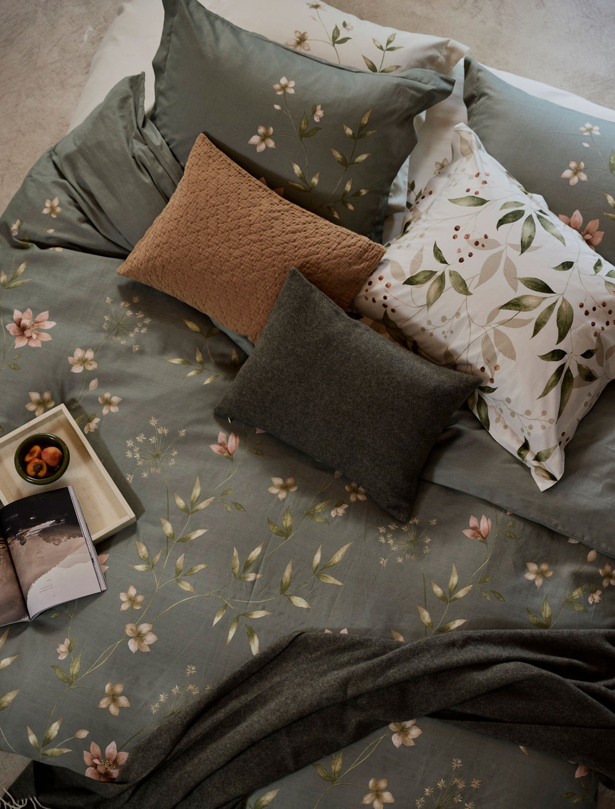MOSSWOOD dekbedovertrekset | cream tan