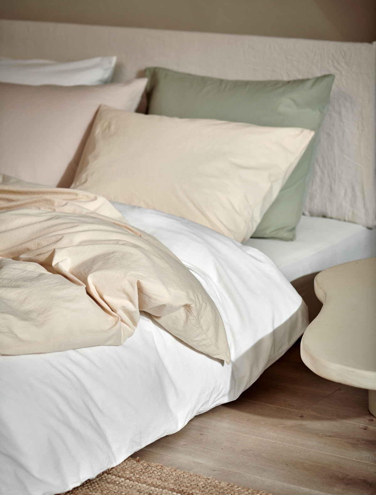 Cotton Breeze dekbedovertrekset | white