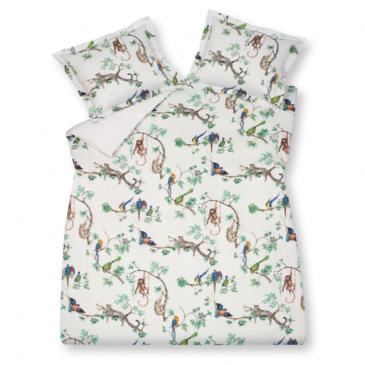 FOREST LOVE dekbedovertrek | white