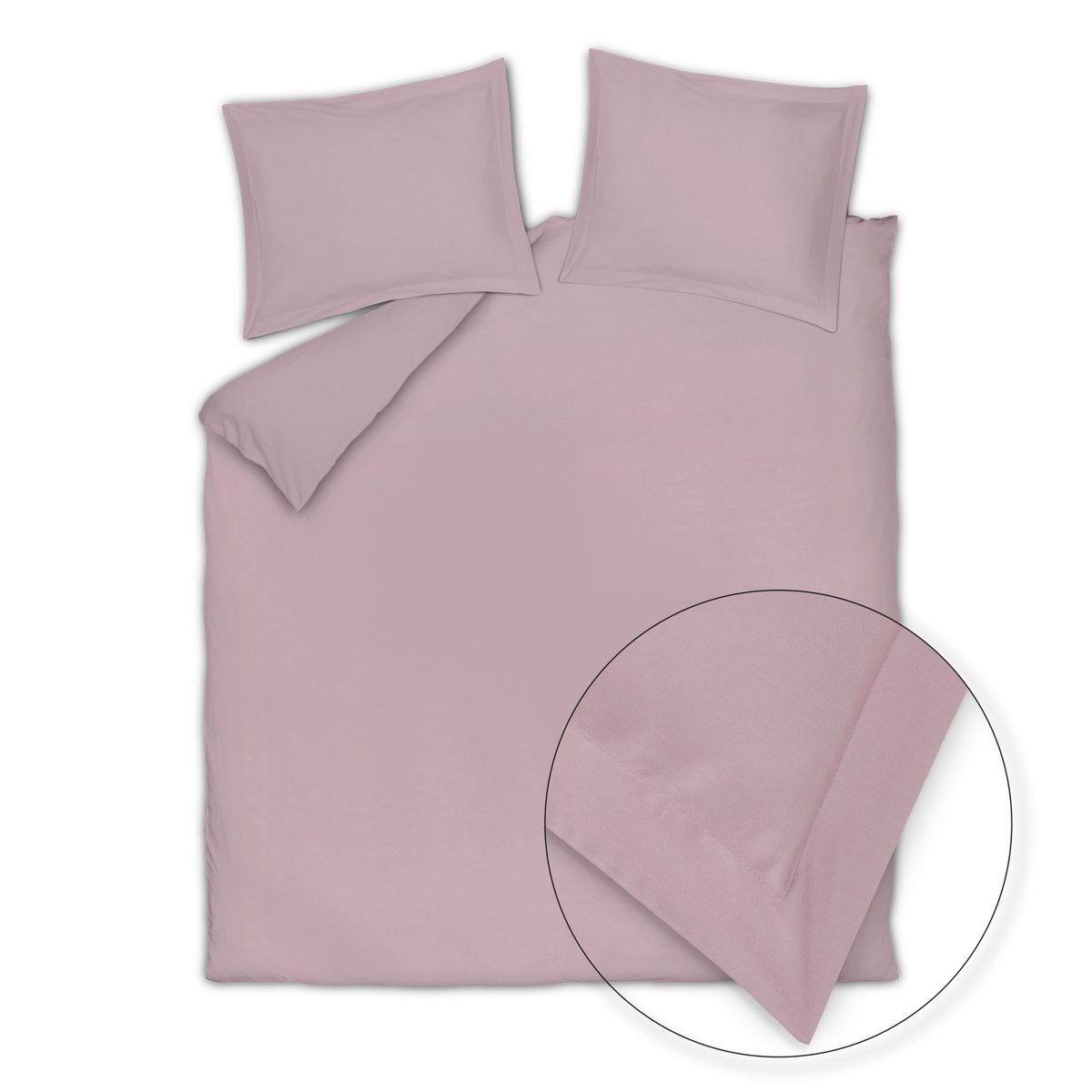 SATIN BLISS dekbedovertrekset | viola