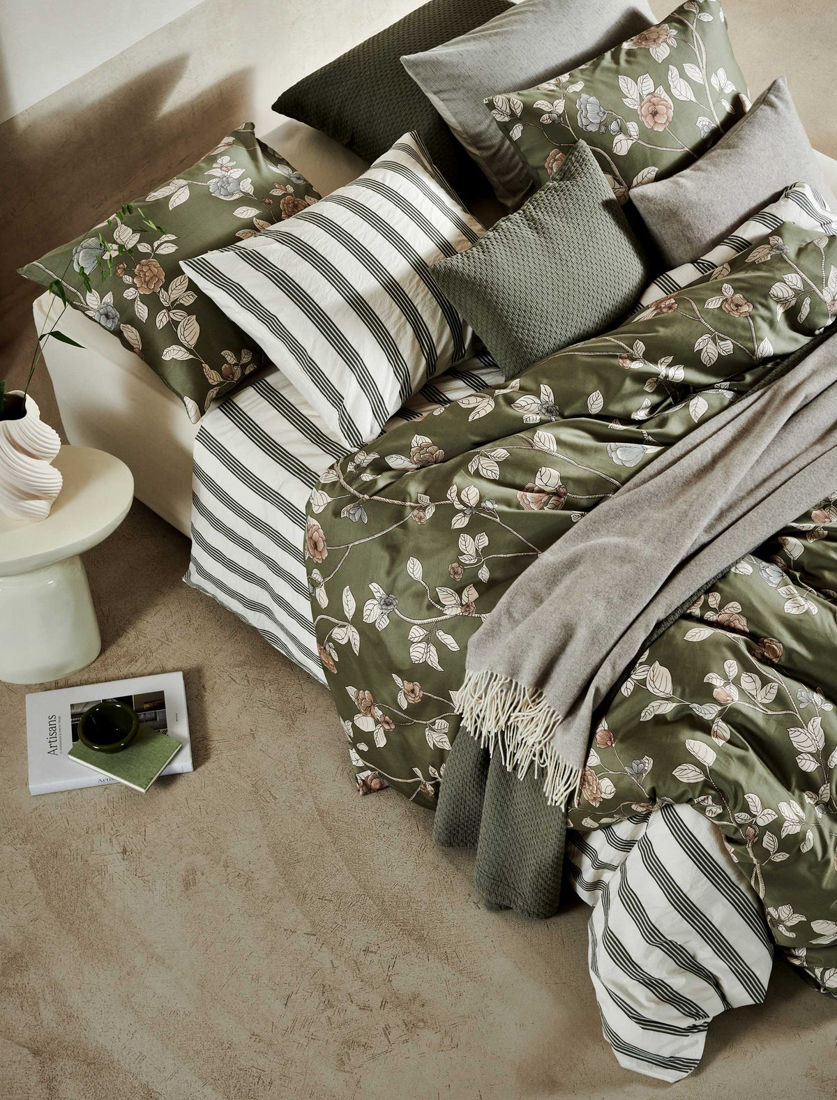 HOME SERINA sprei | stone