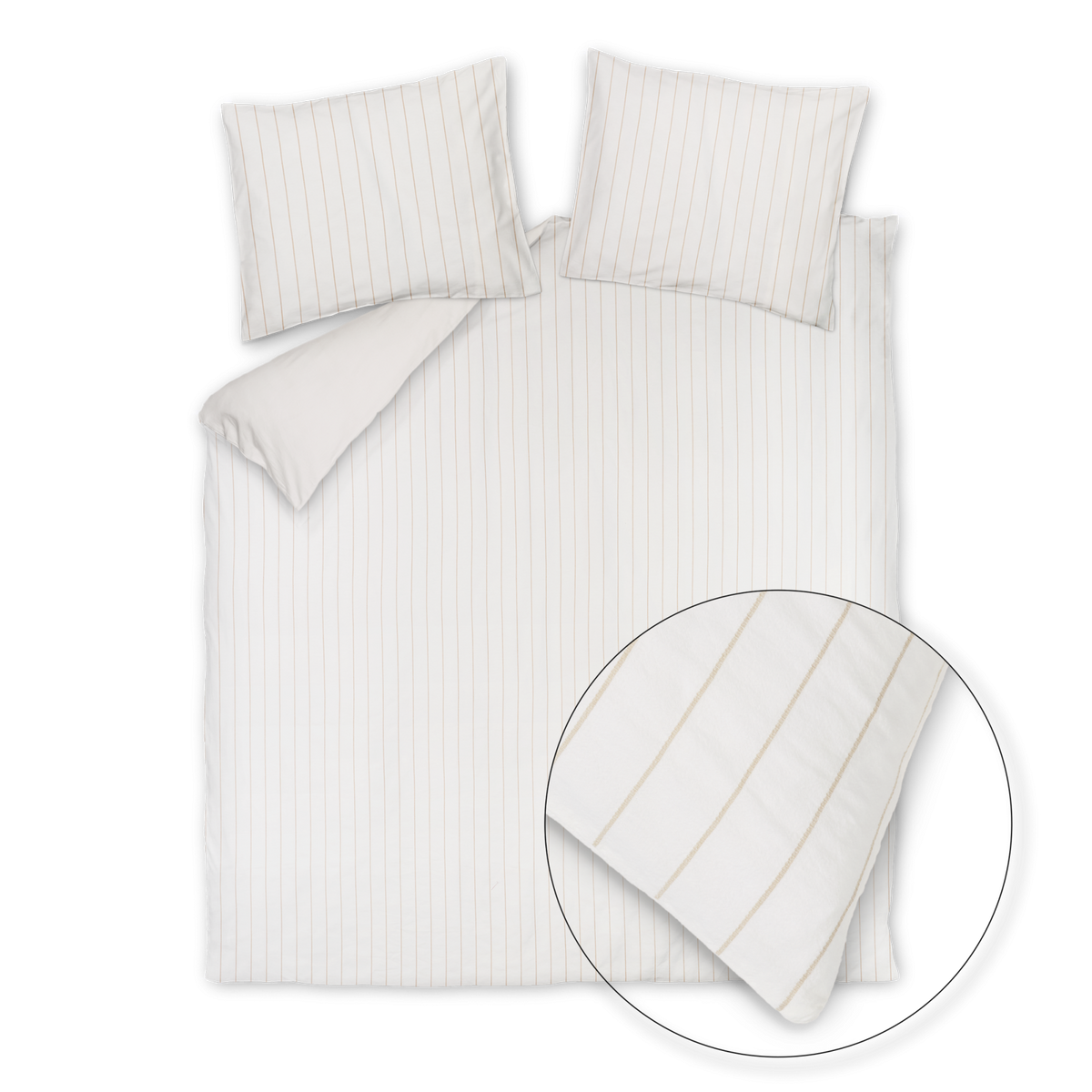 PURE SAND XL dekbedovertrekset | offwhite