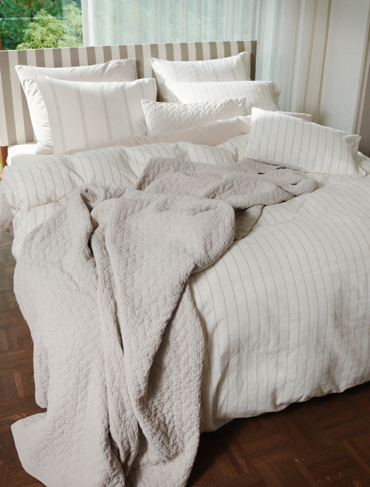 PURE SAND XL dekbedovertrekset | offwhite