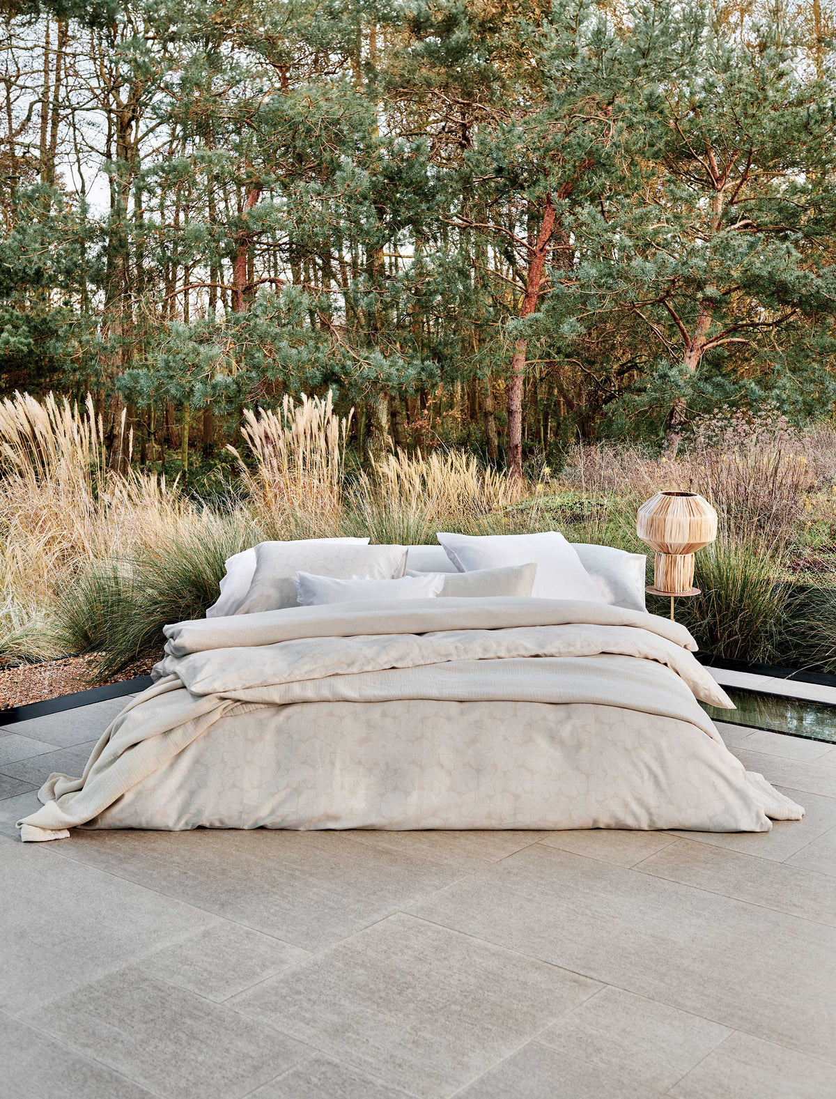 PURE 89 XL dekbedovertrekset | stone