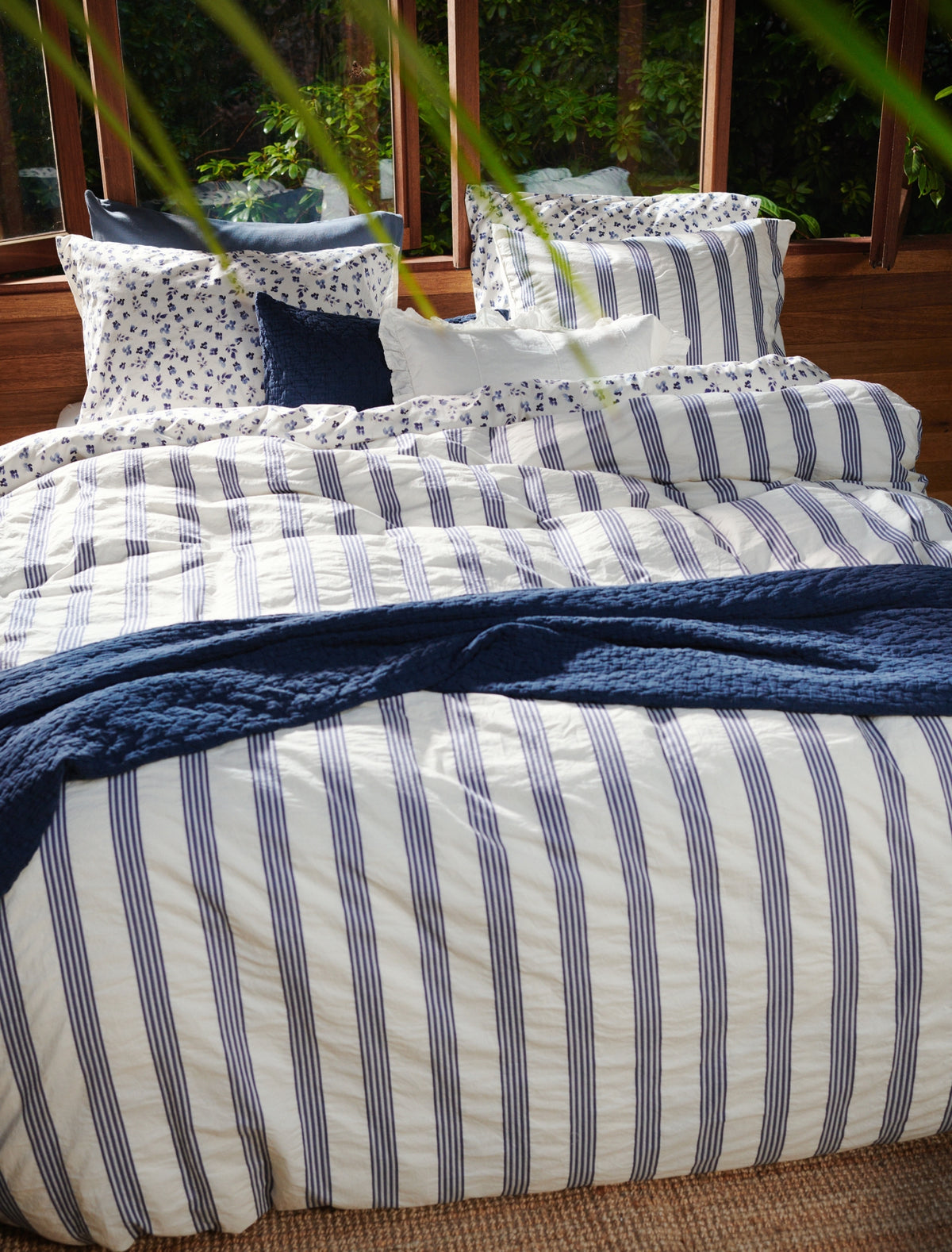 PURE 98 XL dekbedovertrekset | indigo