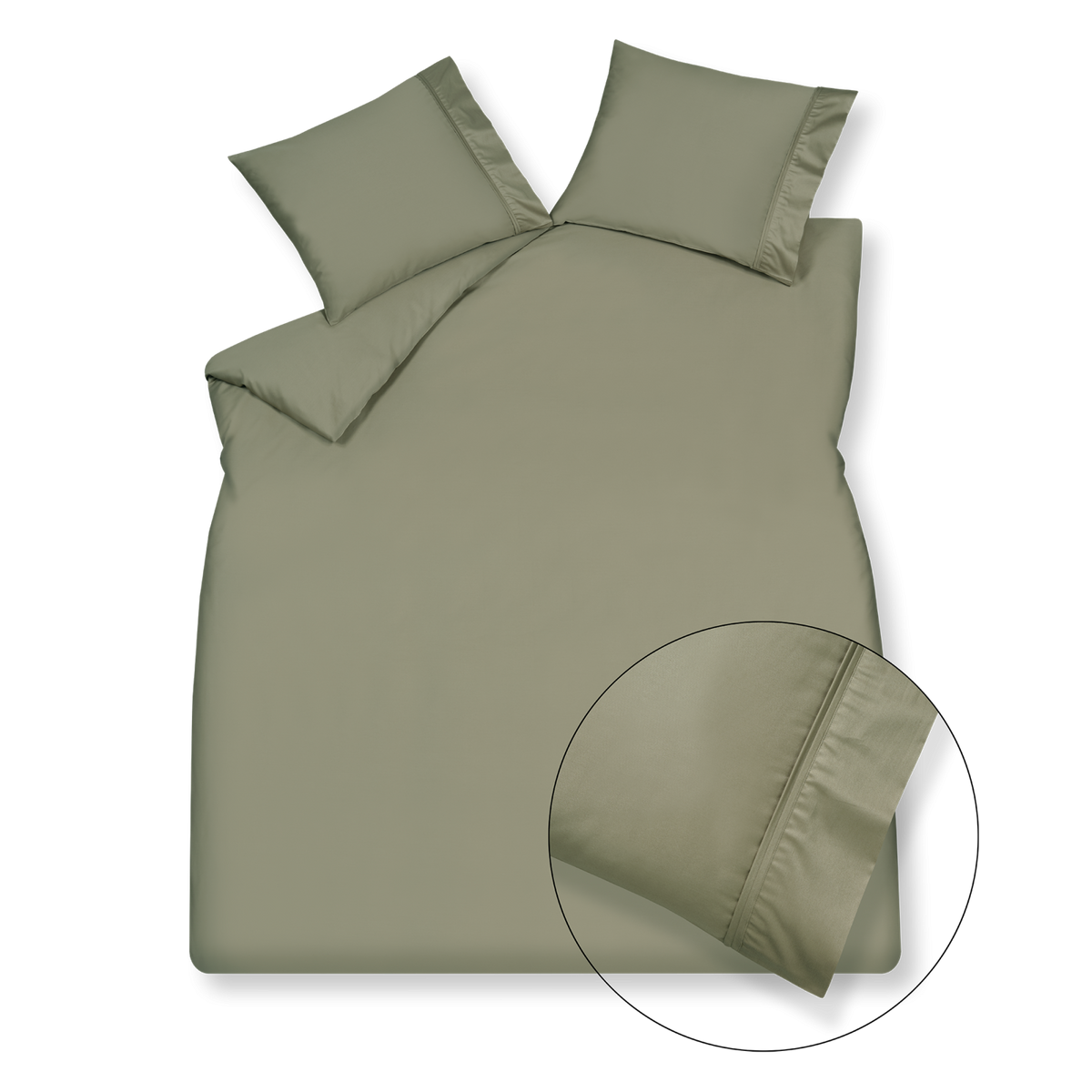 PURITY 87 XL dekbedovertrekset | thyme