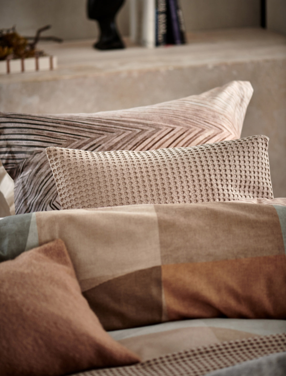 MUTED SHAPES XL dekbedovertrekset | multi