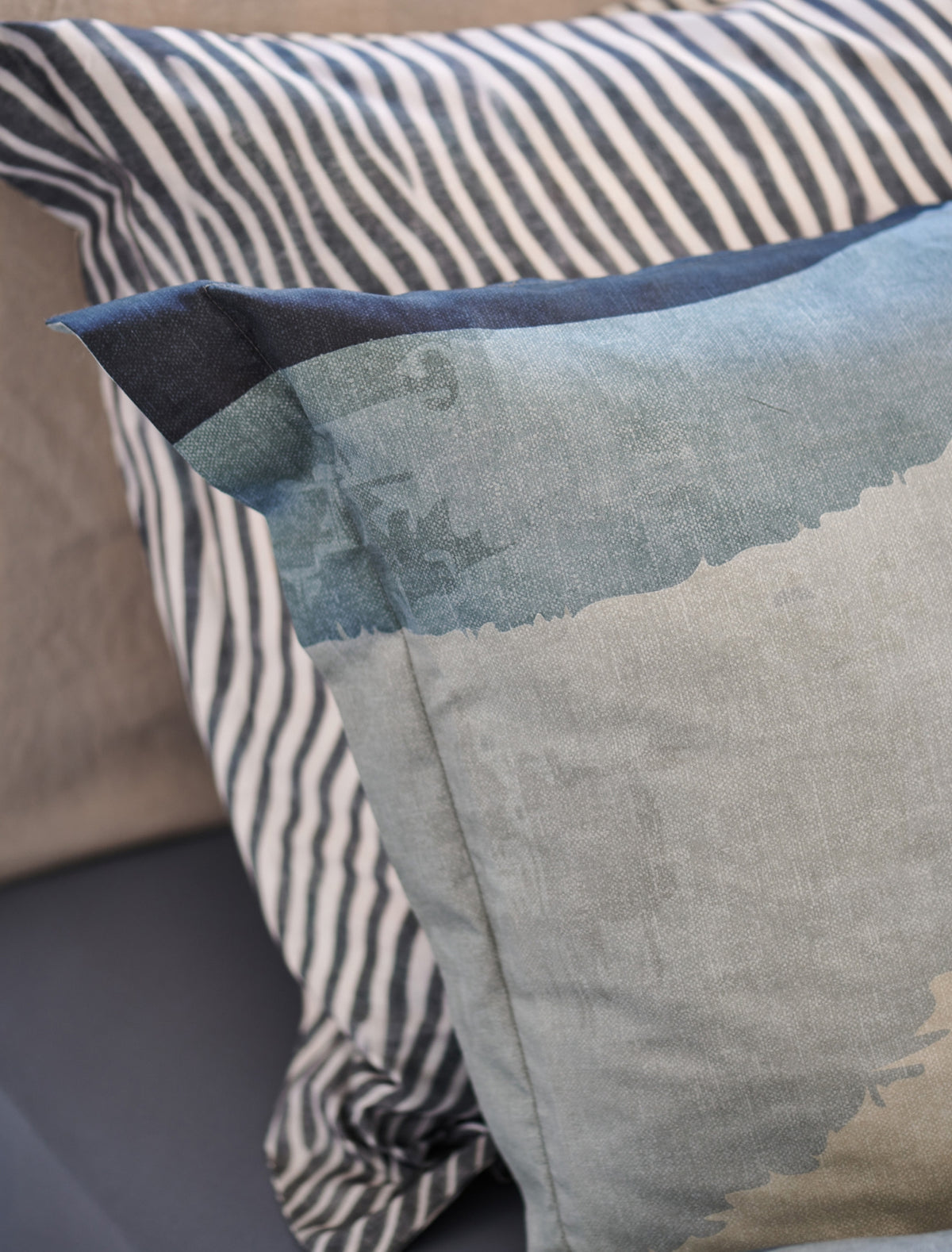 STUMBLE dekbedovertrekset | faded denim