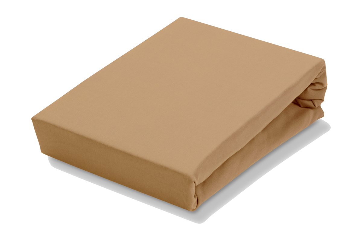 JERSEY SOFT topper hoeslaken | toffee