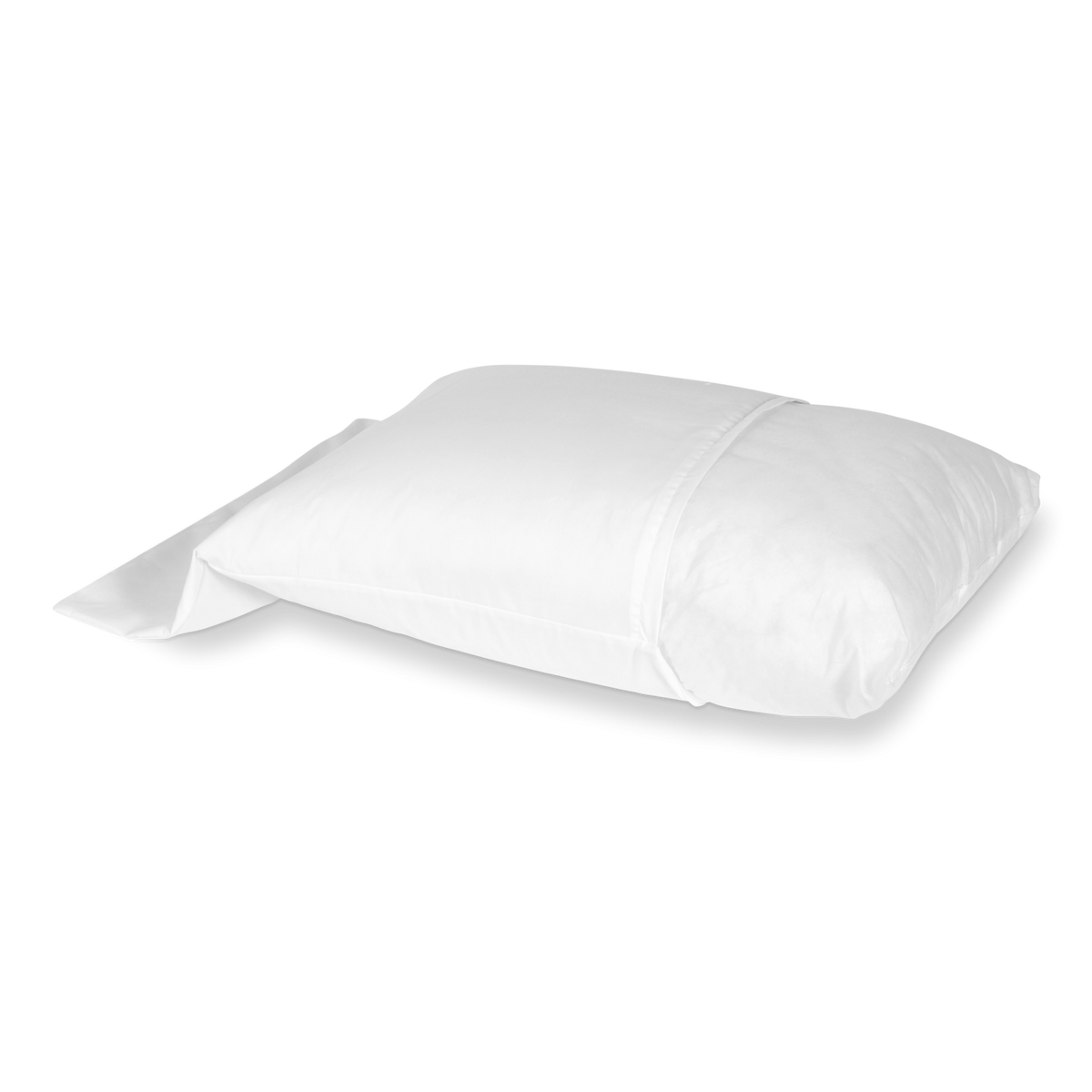 PROTECT & COMFORT gewatteerde kussenbeschermer | white