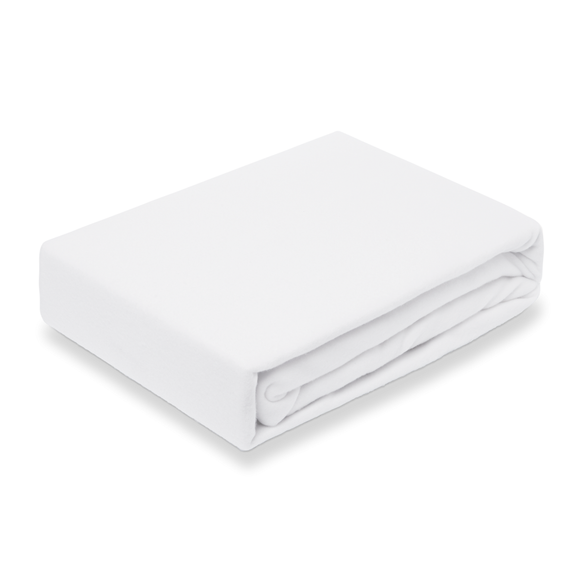 MOLTON STRETCH matrasbeschermer voor topper | white
